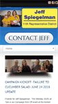 Mobile Screenshot of jeffderepresentative.com